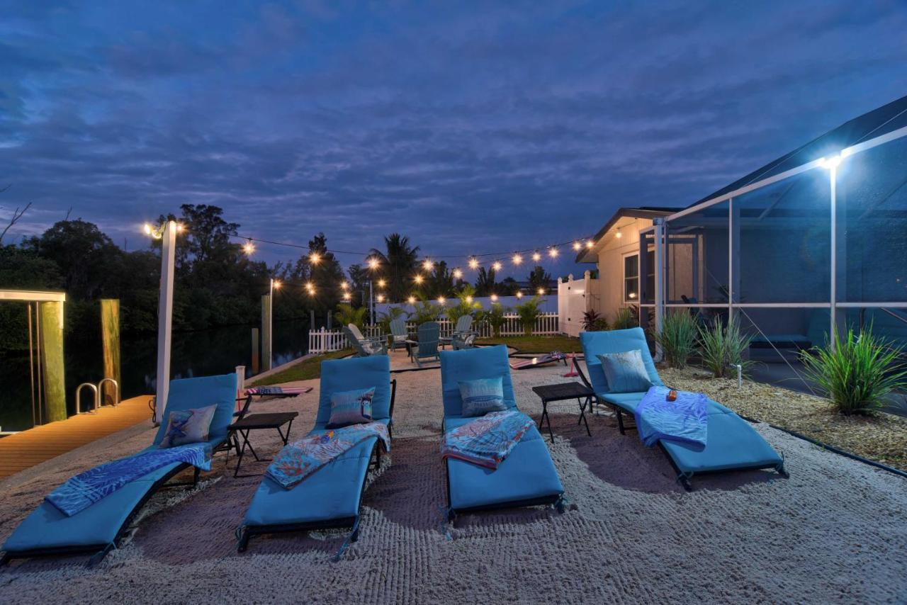 Waterfront Bradenton Home Heated Pool And Fire Pit Exterior foto