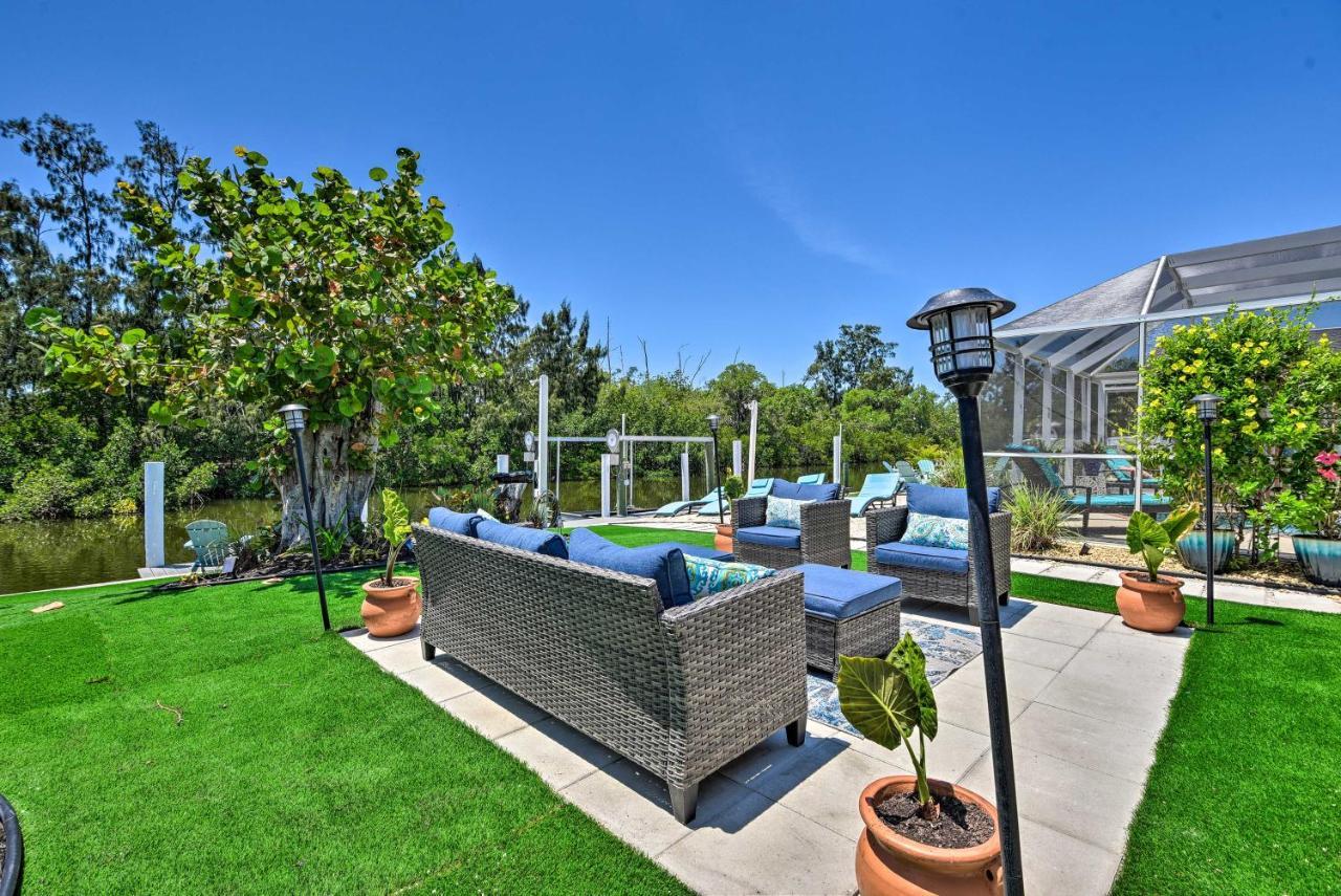 Waterfront Bradenton Home Heated Pool And Fire Pit Exterior foto